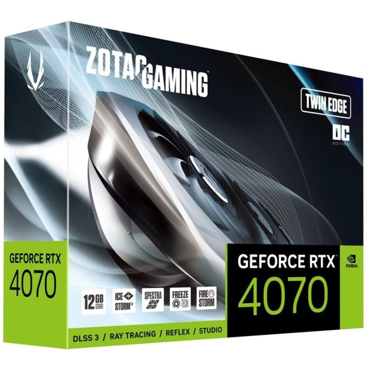 Zotac NVIDIA GeForce RTX 4070 Graphic Card - 12 GB GDDR6X