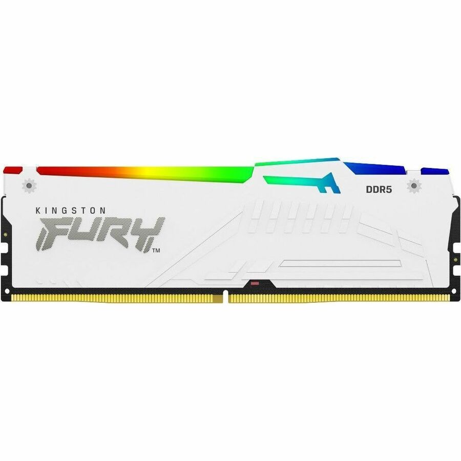 Kingston 128GB (4x32GB) DDR5 5600MT/s CL40 FURY Beast White RGB XMP