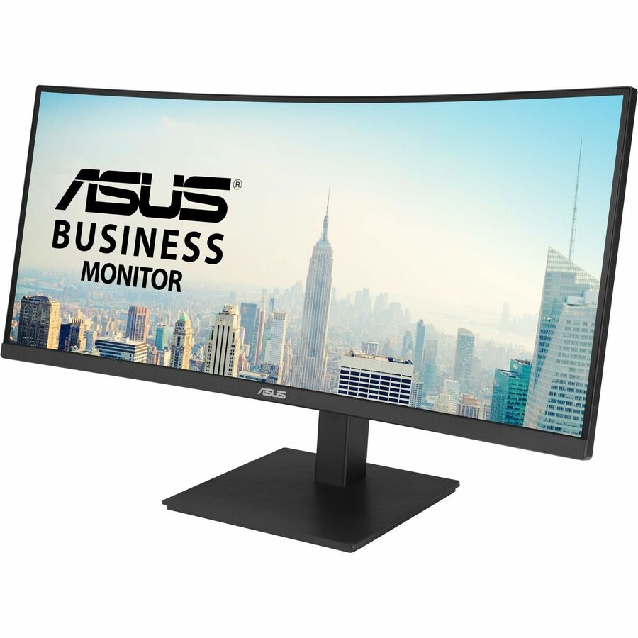 Asus VA34VCPSN 34" UW-QHD Curved Screen LED Monitor - 21:9 - Matte Black