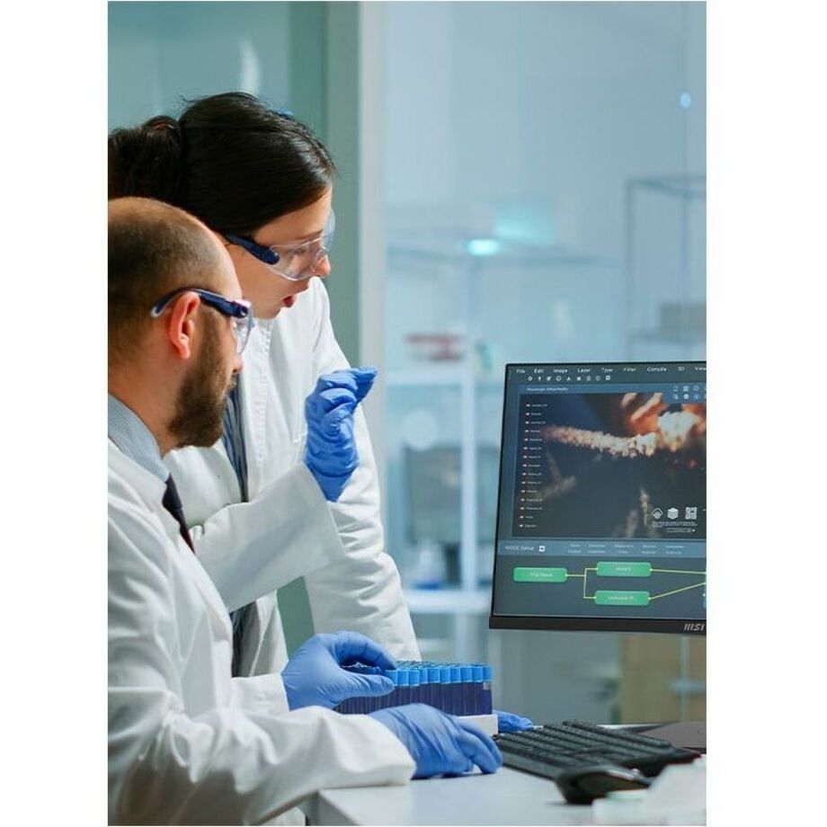 MSI Pro PRO AP222T 13M-059US All-in-One Computer - Intel Core i3 13th Gen i3-13100 Quad-core (4 Core) - 8 GB RAM DDR4 SDRAM - 512 GB M.2 PCI Express NVMe SSD - 21.5" Full HD 1920 x 1080 Touchscreen Display - Desktop - Black