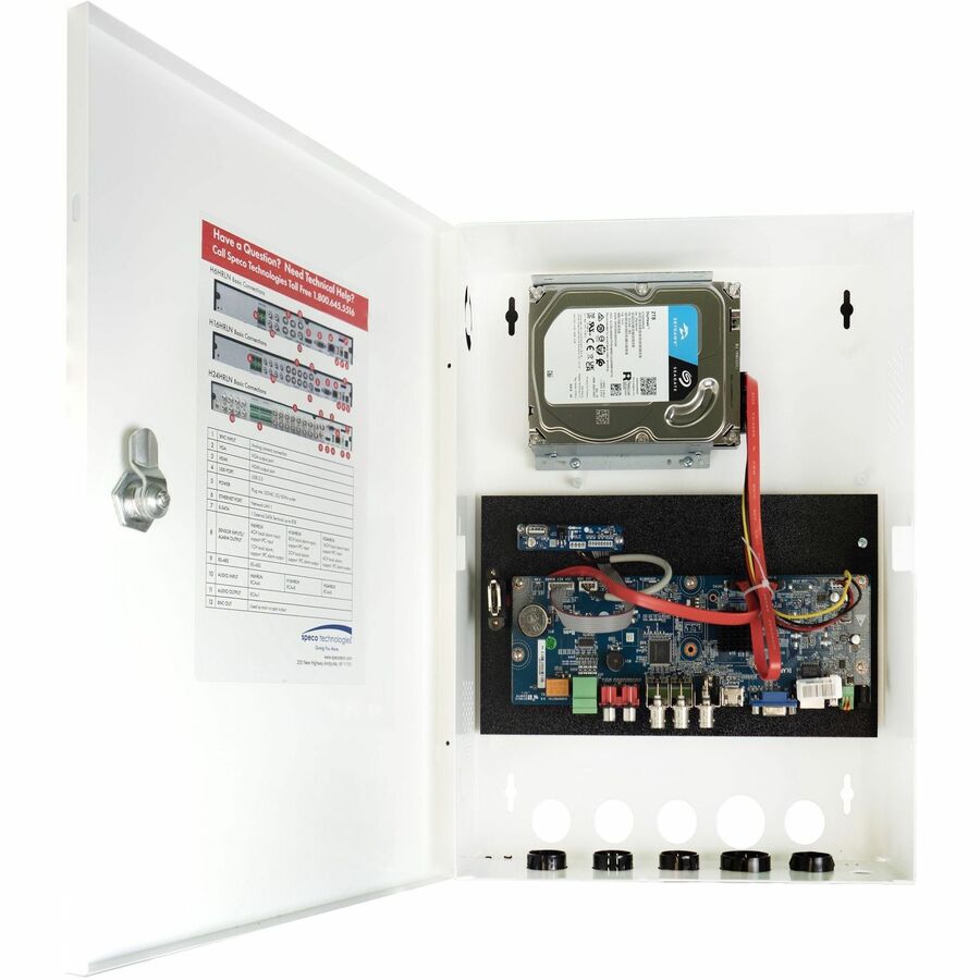 Speco H16WHRLN Video Surveillance Station - 12 TB HDD