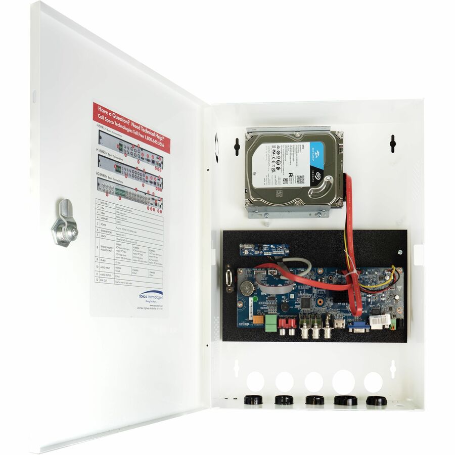 Speco H24WHRLN Video Surveillance Station - 8 TB HDD