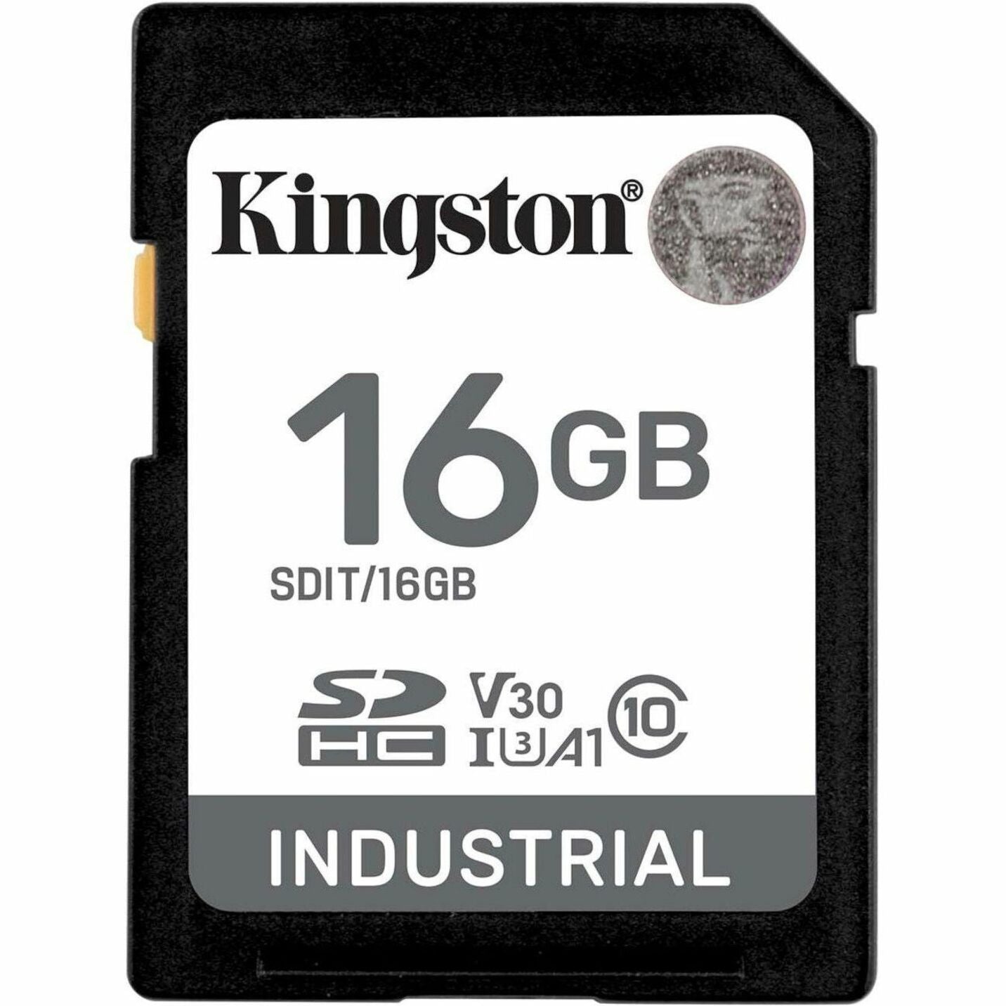 Kingston Industrial 16 GB Class 10/UHS-I (U3) V30 SDHC - 1 Pack