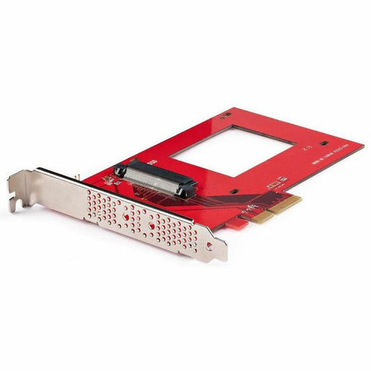 StarTech.com U.3 to PCIe Adapter Card PCIe 4.0 x4 Adapter For 2.5" U.3 NVMe SSDs SFF-TA-1001 PCI Express Add-in Card TAA Compliant\n