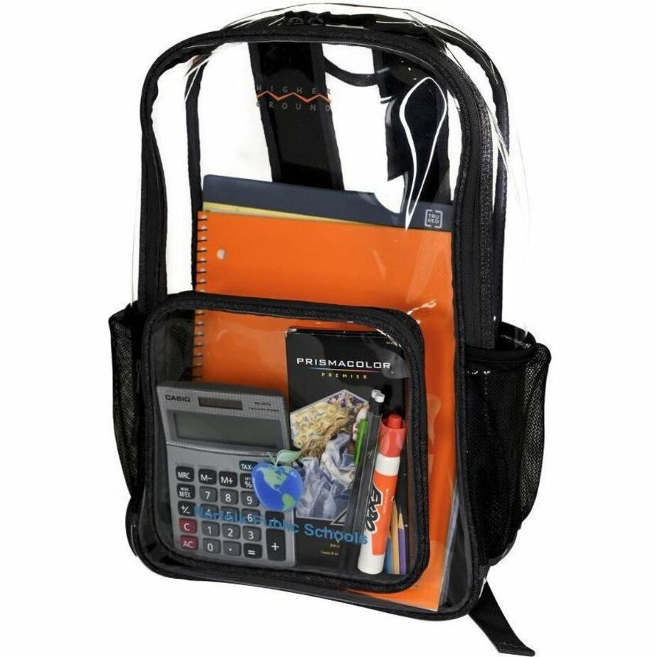 Higher Ground Safe N' Clear Carrying Case (Backpack) for 15" Accessories - Clear