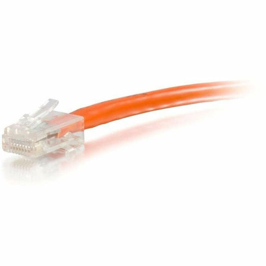 C2G 9ft (2.7m) Cat6 Non-Booted Unshielded (UTP) Ethernet Network Patch Cable-Orange