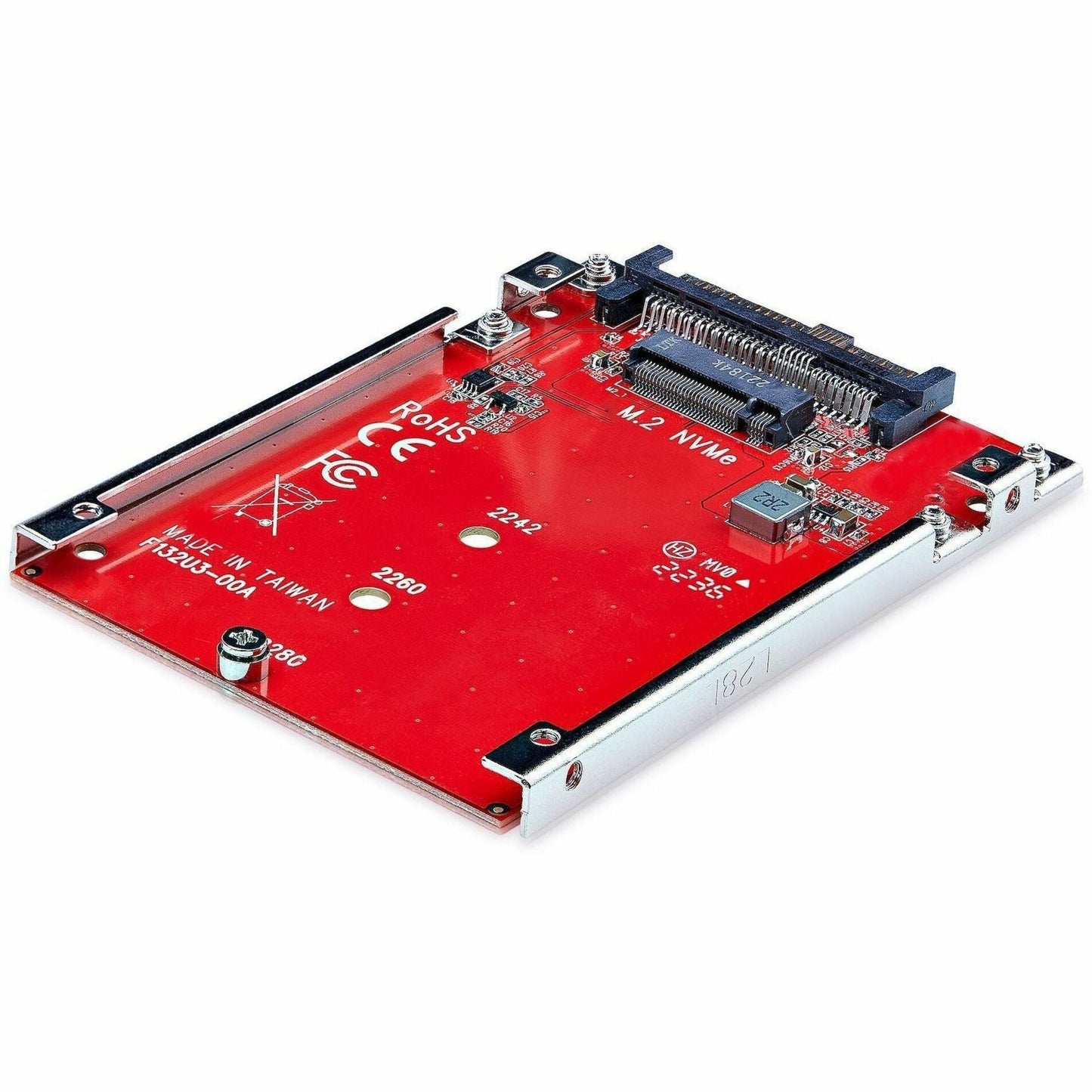 StarTech.com M.2 to U.3 Adapter For M.2 NVMe SSDs PCIe M.2 Drive to 2.5inch U.3 (SFF-TA-1001) Host Adapter/Converter TAA Compliant