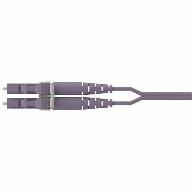 Panduit Opti-Core 2 Fiber OS2 Key/NonKey G-Violet LC Duplex Plenum