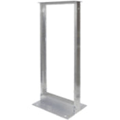 2POST RELAY RACK 45U CLEAR