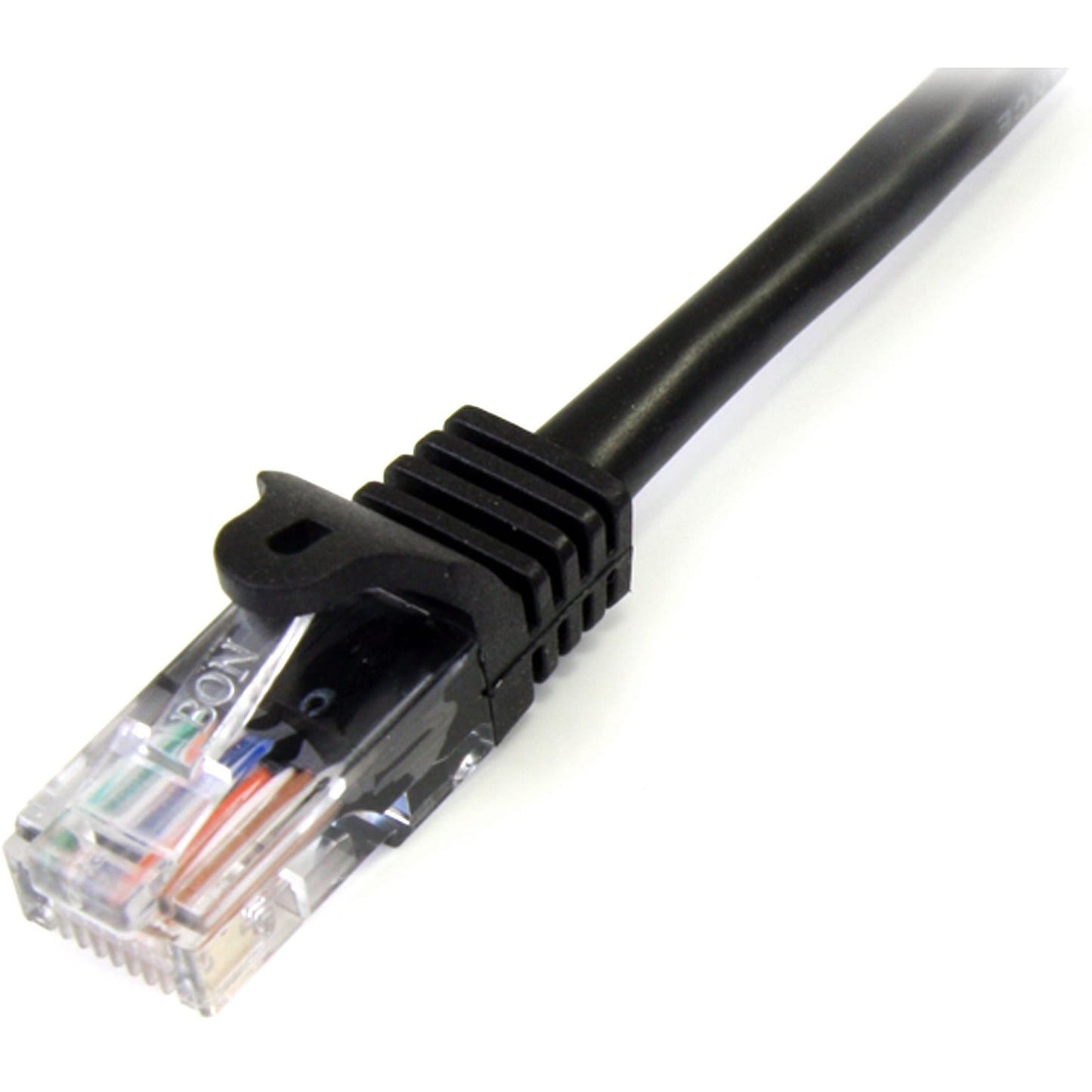 StarTech.com 6 ft Black Snagless Cat 5e UTP Patch Cable