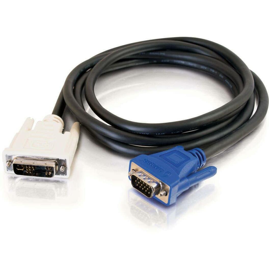 C2G 2m DVI Male to HD15 VGA Male Video Cable (6.5ft)