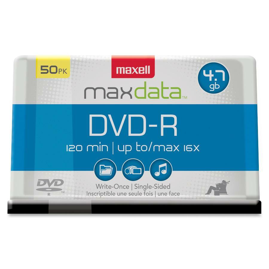 50PK DVD-R 16X 4.7GB
