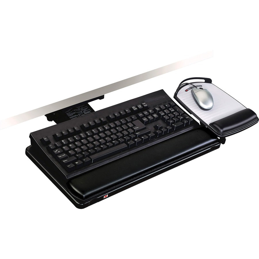 KEYBOARD TRAY ADJUSTABLE KNOB