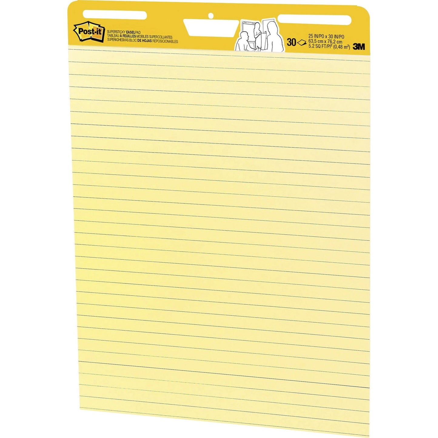 Post-it® Self-Stick Easel Pads with Faint Rule