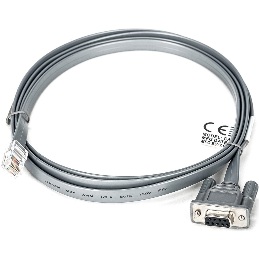 RJ45 TO DB9F 6 CROSS CABLE