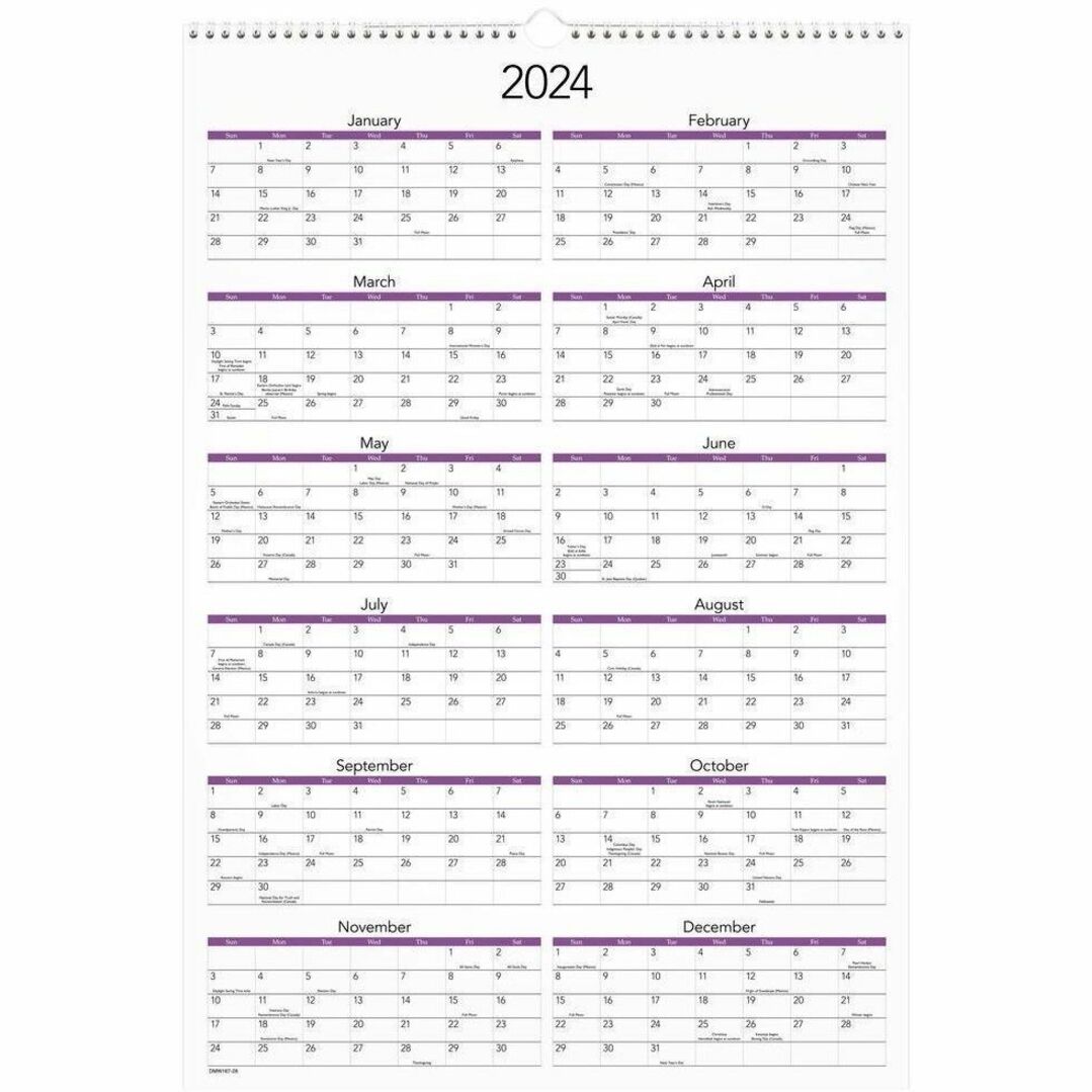 At-A-Glance Puppies Wall Calendar