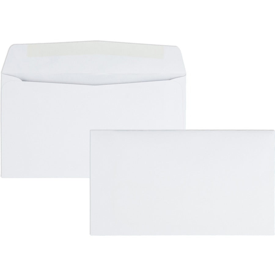 Quality Park No. 6-3/4 Business Envelopes with Gummed Flap
