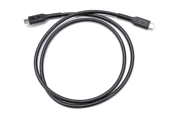 Crestron USB Cable, USB-C Male to USB-C Male, USB 3.2 Gen 2 (10 Gbps), DisplayPort™ Alt Mode, 100 W, 3 ft (0.9 m)