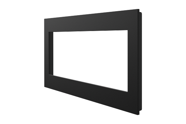 Crestron Horizon 2 Faceplate, 4-Gang, Black