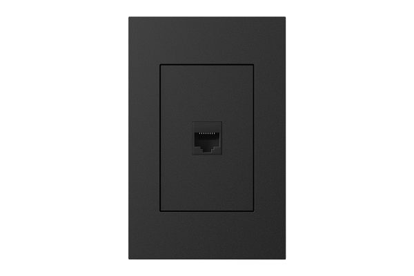 Crestron Horizon 2 Keystone Plate, 1 position, Black