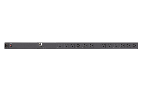 Crestron 12-Outlet Vertical Networked Power Controller Conditioner with Surge Protection and Metering