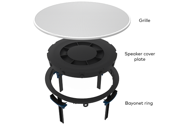 Crestron Preconstruction Mounting Kit for Reference and Ultimate In-Ceiling Speakers, 8 Pack