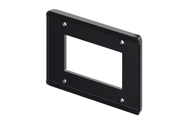Crestron Retrofit Mounting Bracket for TSW‑1070 Series, Black - Converts from TSW-760/1060-MSMK-B-S