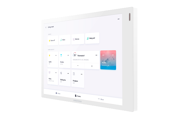 Crestron 7 in. Wall Mount Touch Screen, Crestron Home OS Version, White