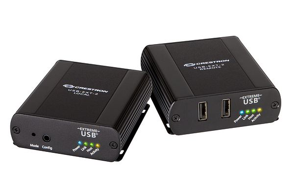 Crestron USB over Category Cable Extender, Local and Remote
