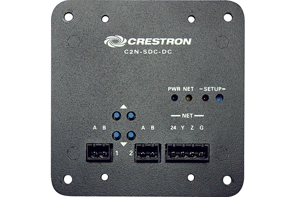 Crestron Shade and Drape Controller, 2 outputs for 24 VDC 2-wire bidirectional motors