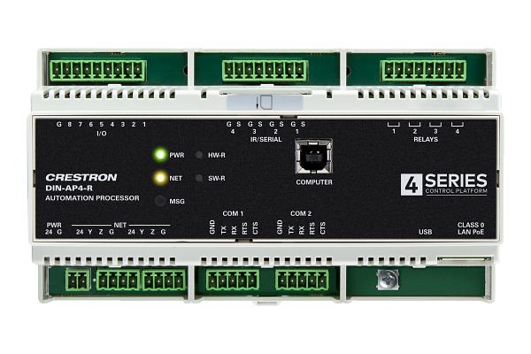 Crestron 4-Series™ DINRail Control System for Crestron Home OS