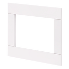 Crestron Horizon™ Faceplate, 2-Gang, White