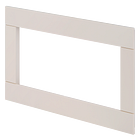 Crestron Horizon™ Faceplate, 3-Gang, Almond