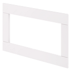 Crestron Horizon™ Faceplate, 4-Gang, White