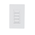 Crestron Cameo Wireless In-Wall Dimmer, 120V, White Textured