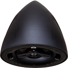 Crestron Saros 6.5” 2-Way Pendant Speaker, Black Textured, Single