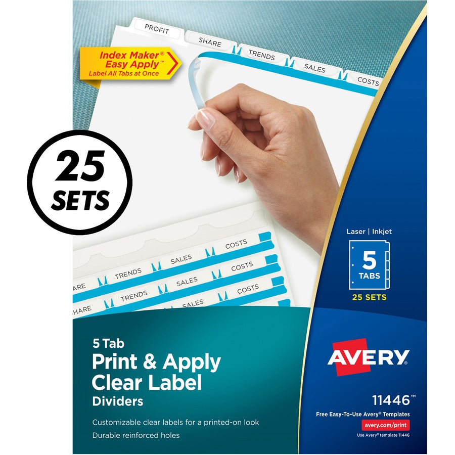 Avery&reg; Index Maker Print & Apply Dividers