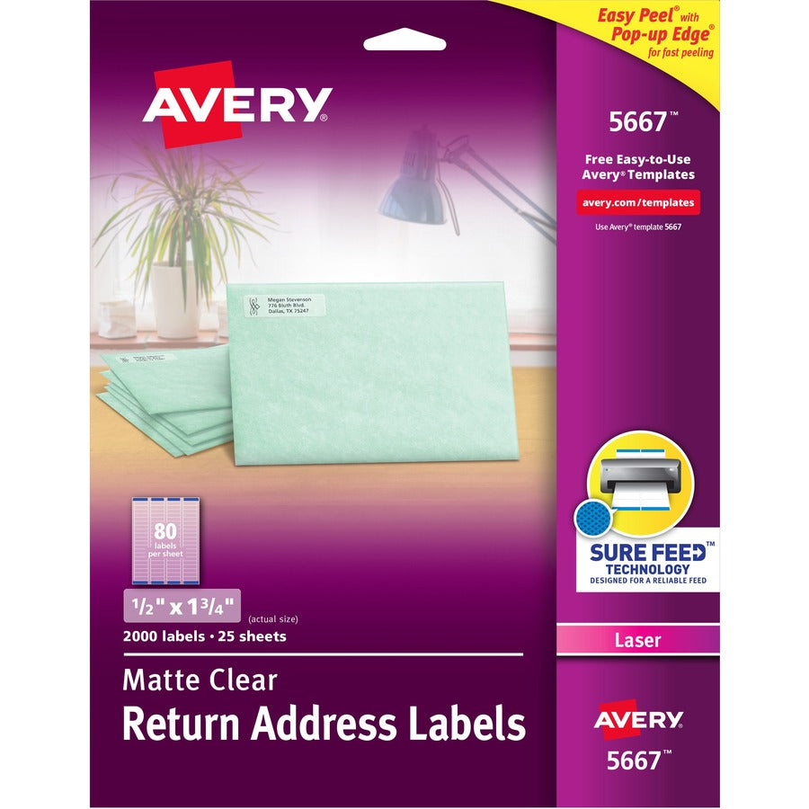 Avery&reg; Easy Peel Return Address Labels