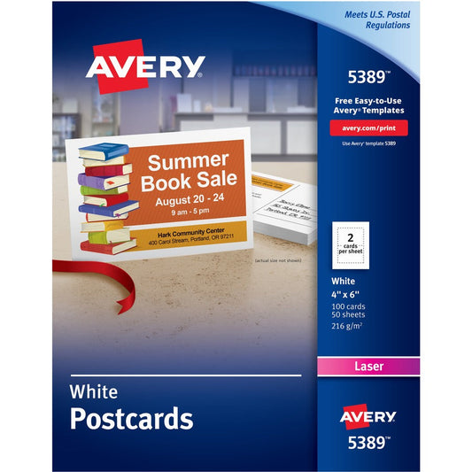Avery&reg; Sure Feed Postcards