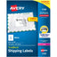Avery® TrueBlock® Shipping Labels Sure Feed® Technology Permanent Adhesive 3-1/2