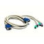 6FT SINGLE KVM CABLE- SER MS/AT