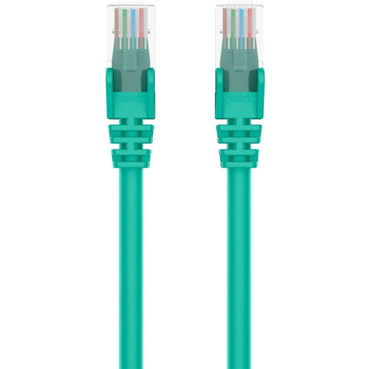 15FT CAT5E GREEN PATCH CORD    