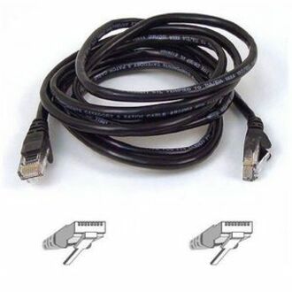 18IN CAT5E BLACK PATCH CORD    