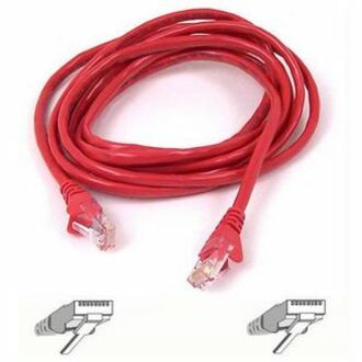 4FT CAT5E RED UTP RJ45M/M CABLE