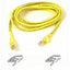 10FT CAT5E YELLOW PATCH CORD   