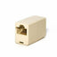 RJ45 MODULAR COUPLER STRAIGHT  