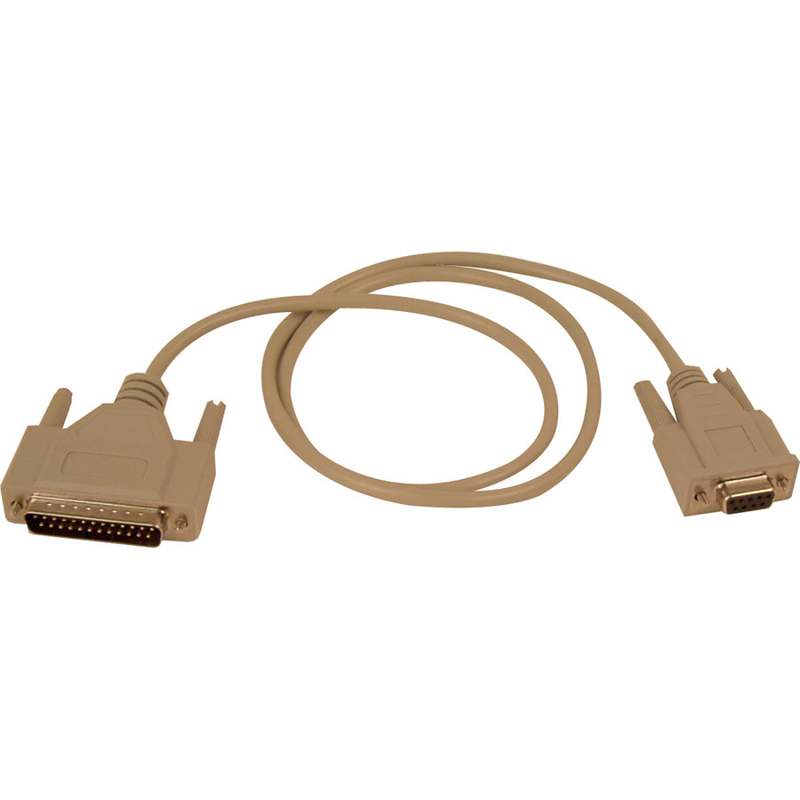 25FT AT SERIAL MODEM CABLE DB9F