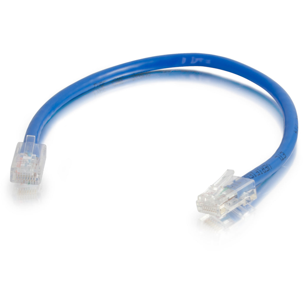 C2G 3ft Cat5e Non-Booted Unshielded Network Patch Ethernet Cable - Blue