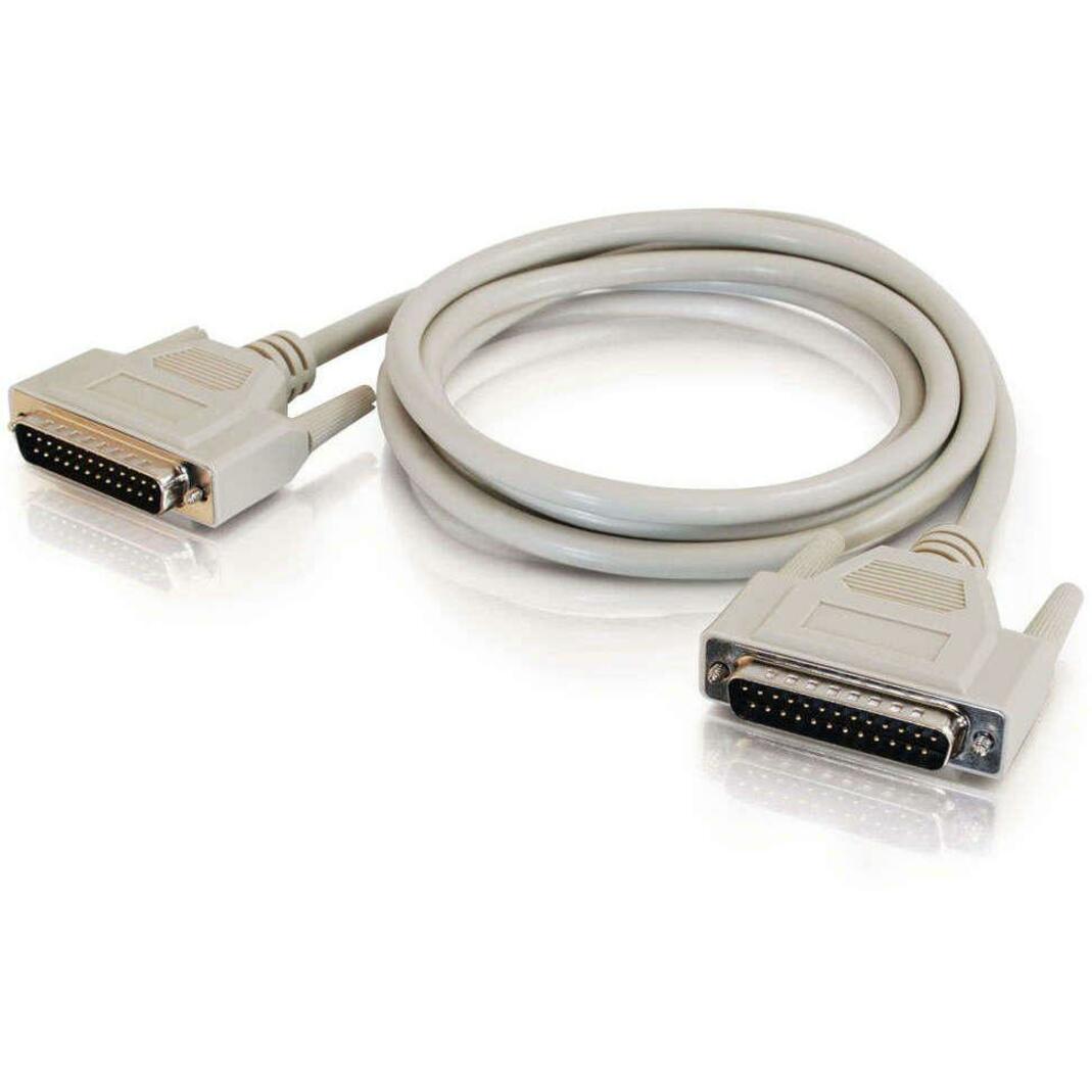 C2G 15ft DB25 M/M Serial RS232 Cable