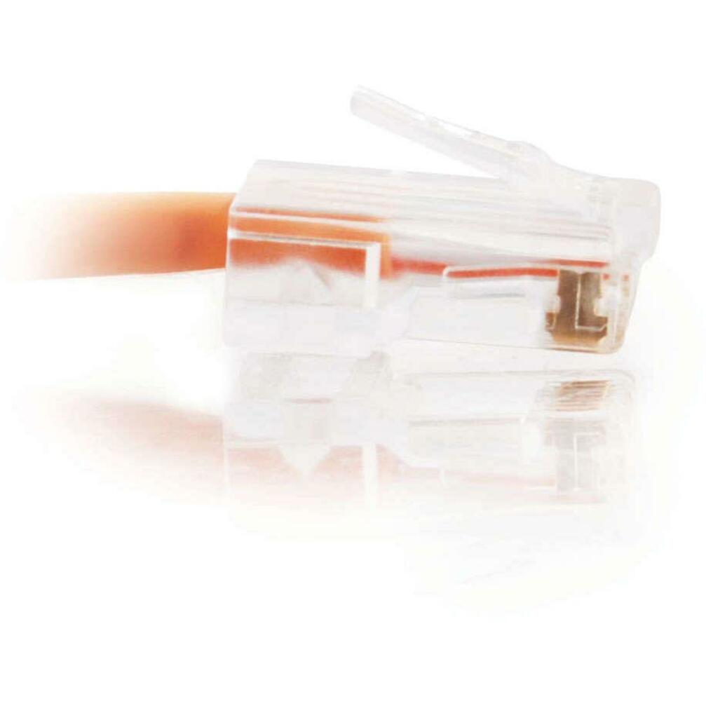 C2G-3ft Cat5e Non-Booted Crossover Unshielded (UTP) Network Patch Cable - Orange